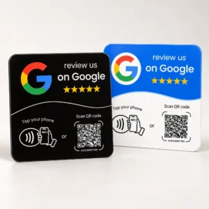 Google Review NFC Plaque & QR Code